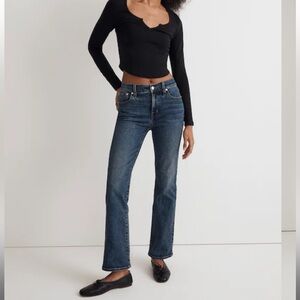 Madewell Mid-rise Kick Out Jean Bootcut Size 27 T